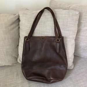 Madewell Leather Tote Bag